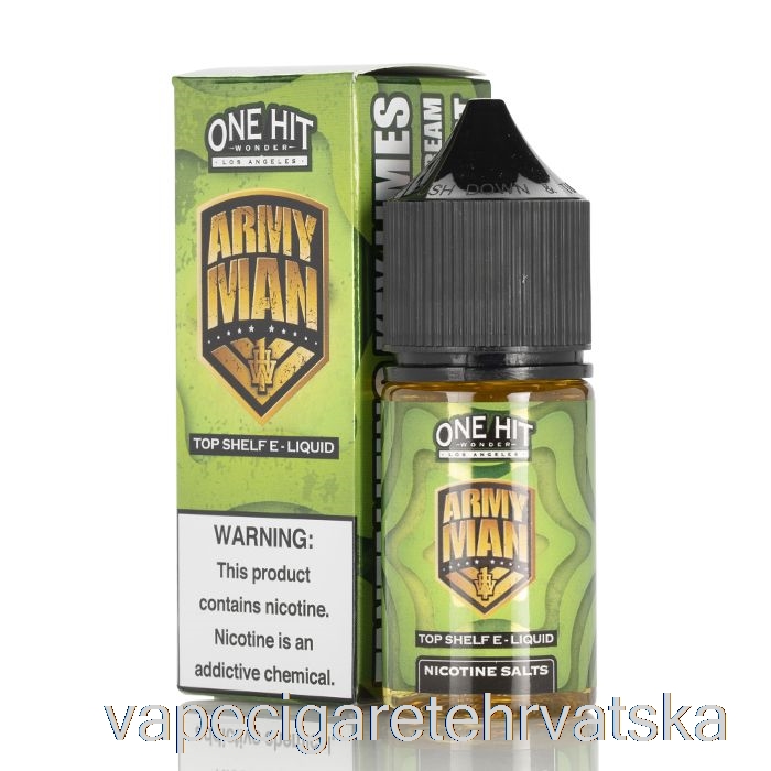 Vape Cigarete Army Man - One Hit Wonder Salts - 30ml 50mg